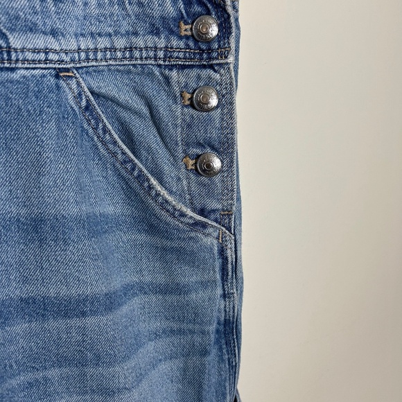 MADEWELL Denim Relaxed Carpenter Overalls in Lewisberg Wash - Picture 10 of 11